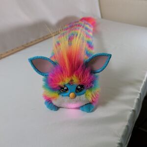 2025 Hasbro Furby Rainbow Interactive Electronic Plush Toy Tested Works